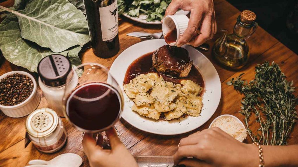 Christmas wine and food pairings